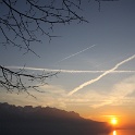 Coucher soleil Montreux - 002